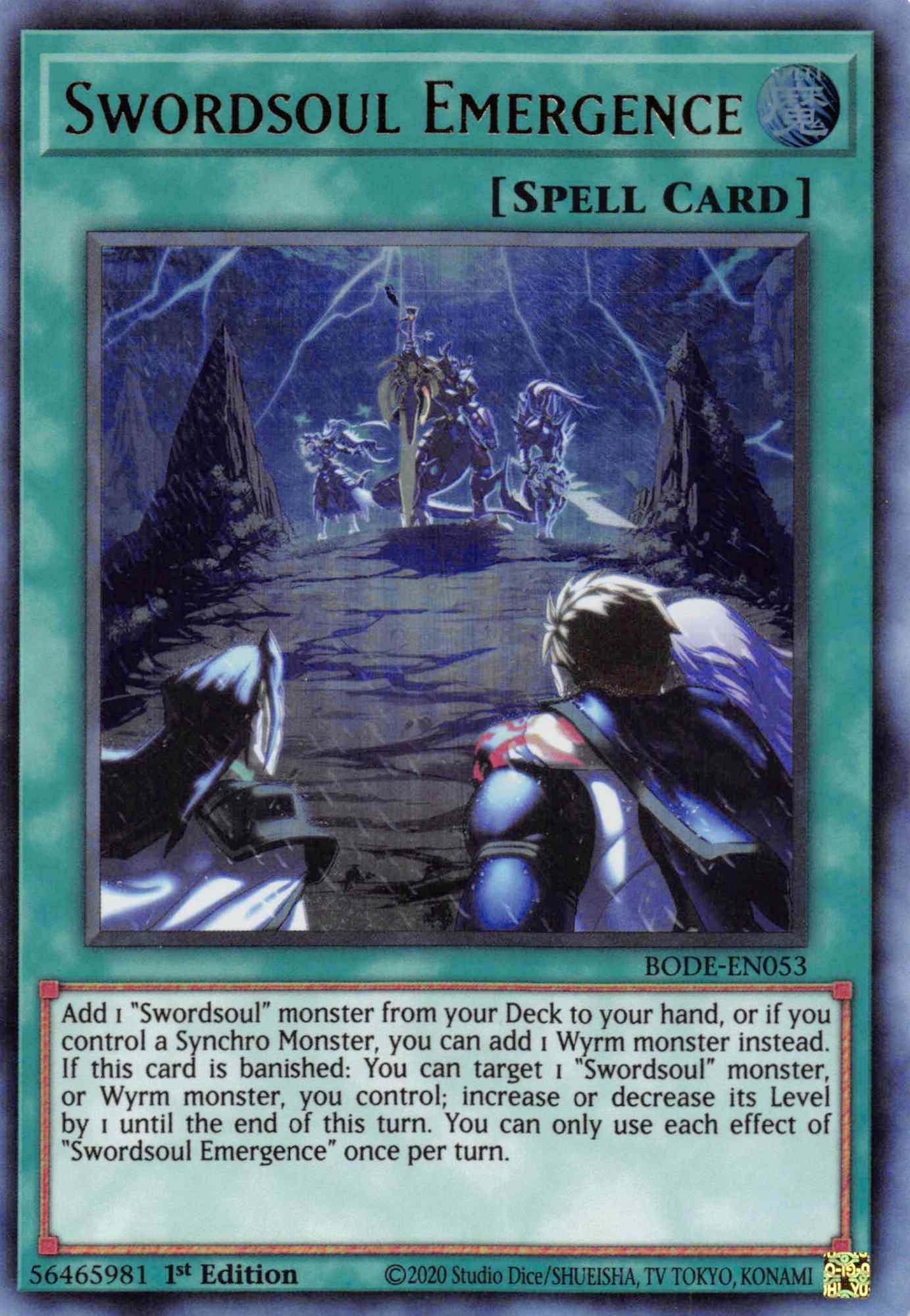 Swordsoul Emergence [BODE-EN053] Ultra Rare | Odin's Place