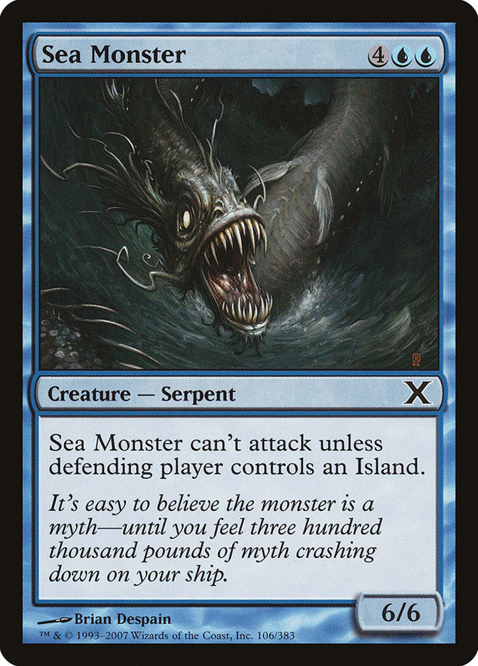 Sea Monster (106) [Tenth Edition] | Odin's Place
