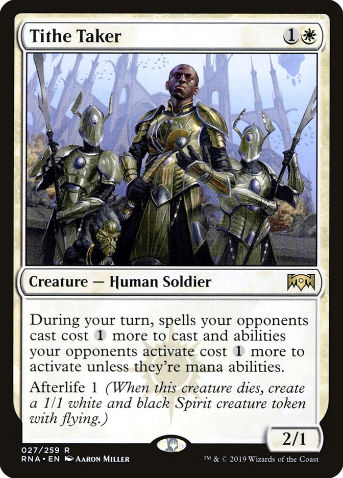 Tithe Taker (27) [Ravnica Allegiance] | Odin's Place