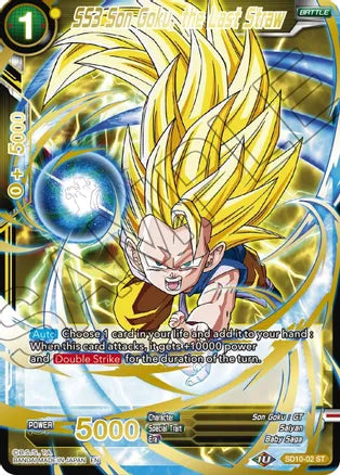 SS3 Son Goku, the Last Straw (Gold Stamped) (SD10-02) [Mythic Booster] | Odin's Place
