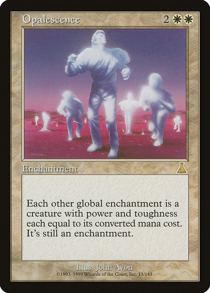 Opalescence (13) [Urza's Destiny] | Odin's Place