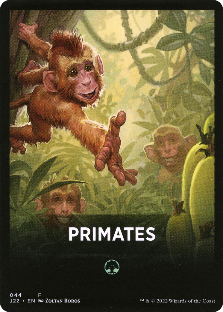 Primates Theme Card [Jumpstart 2022 Front Cards] | Odin's Place