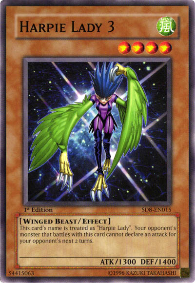 Harpie Lady 3 [SD8-EN015] Common | Odin's Place