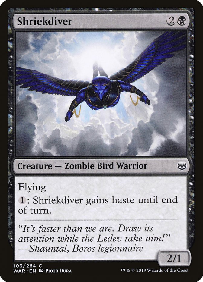 Shriekdiver (103) [War of the Spark] | Odin's Place