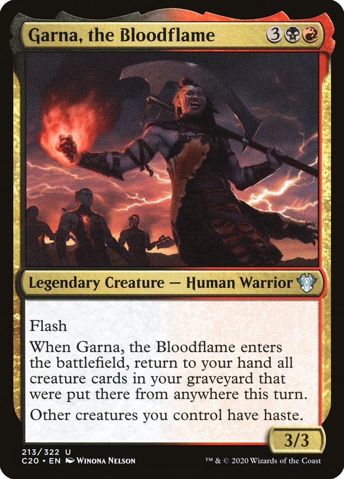 Garna, the Bloodflame [Commander 2020] | Odin's Place