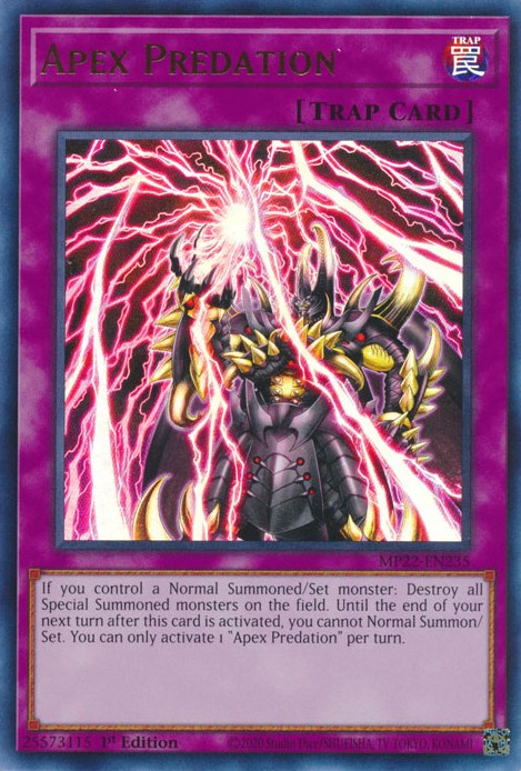 Apex Predation [MP22-EN235] Ultra Rare | Odin's Place