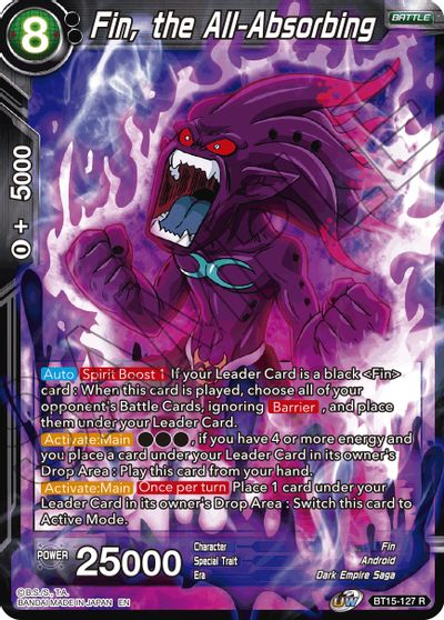 Fin, the All-Absorbing (BT15-127) [Saiyan Showdown] | Odin's Place