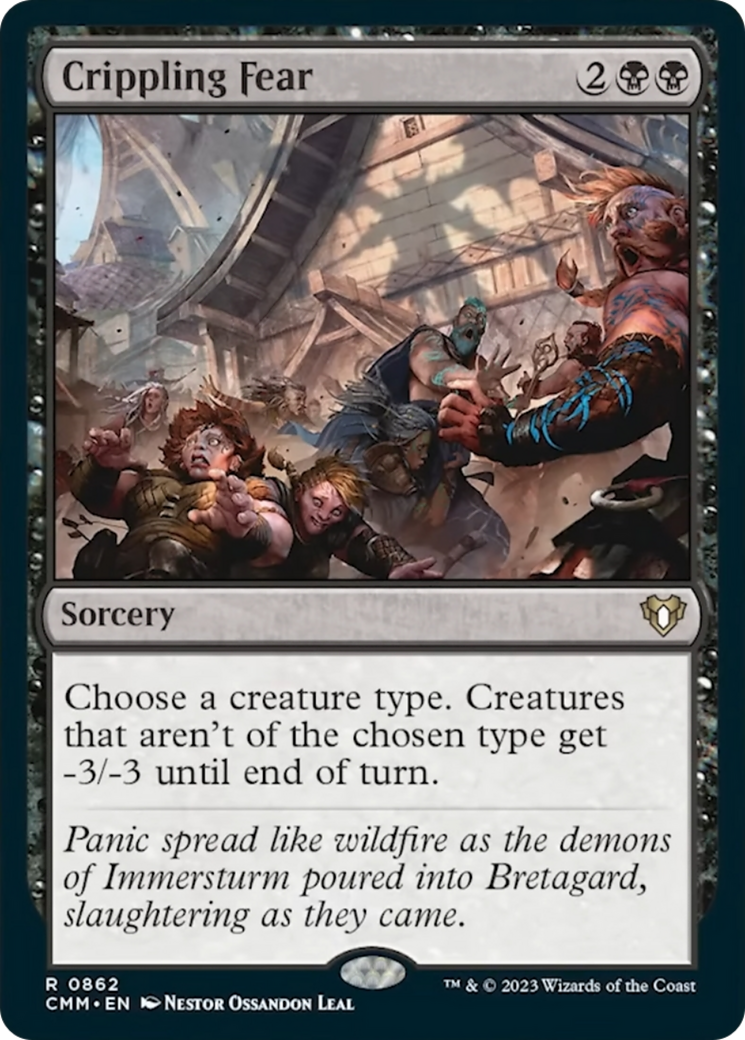 Crippling Fear [Commander Masters] | Odin's Place