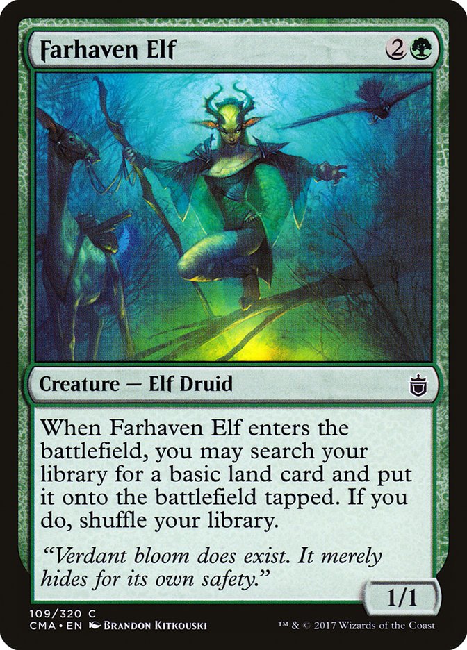 Farhaven Elf (109) [Commander Anthology] | Odin's Place