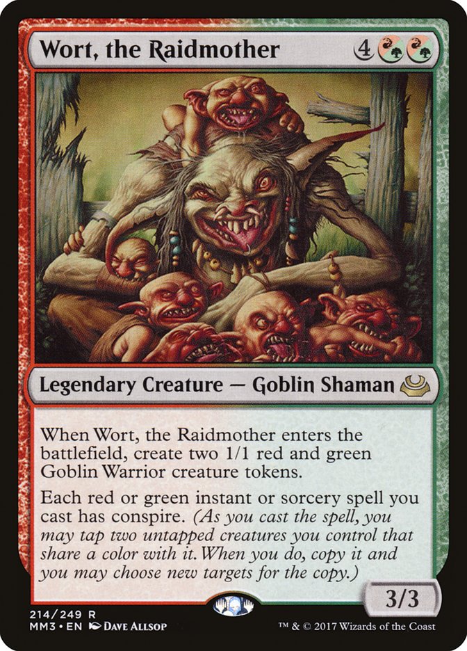 Wort, the Raidmother (214) [Modern Masters 2017] | Odin's Place