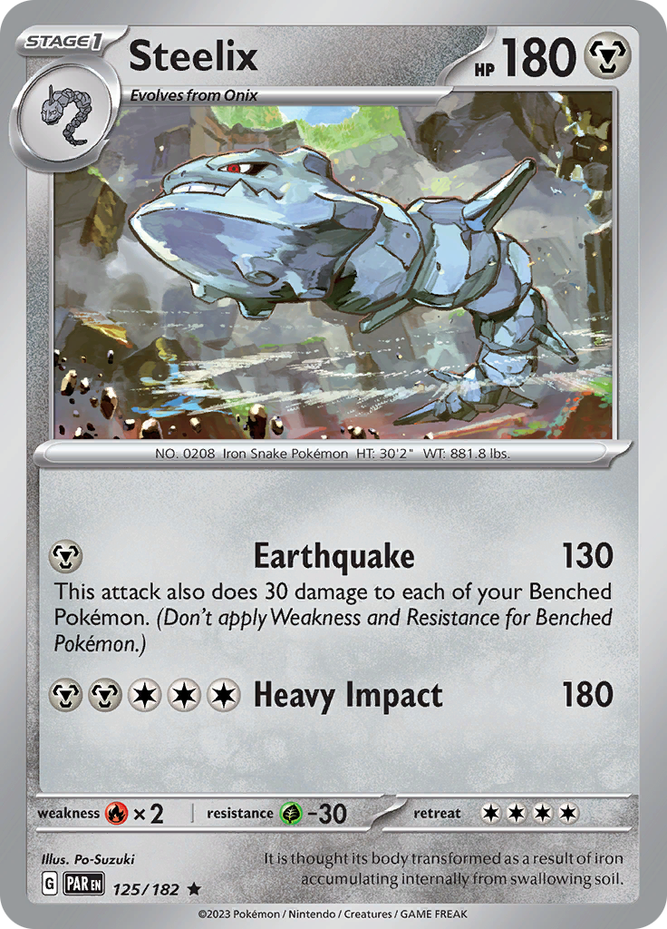 Steelix (125/182) [Scarlet & Violet: Paradox Rift] | Odin's Place