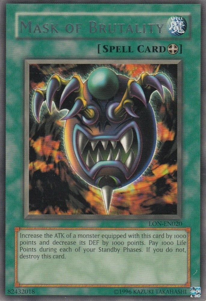 Mask of Brutality [LON-EN020] Rare | Odin's Place