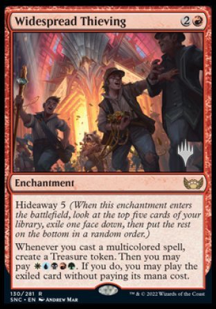 Widespread Thieving (Promo Pack) [Streets of New Capenna Promos] | Odin's Place