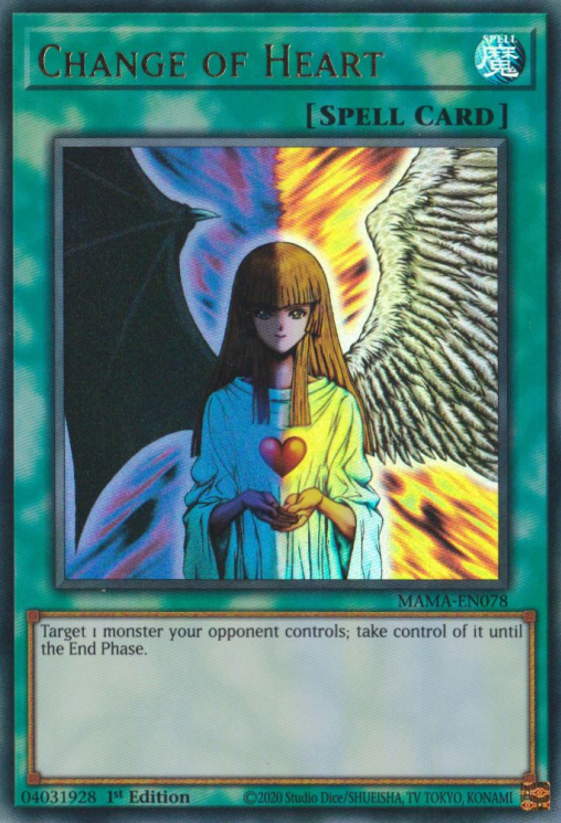 Change of Heart [MAMA-EN078] Ultra Rare | Odin's Place