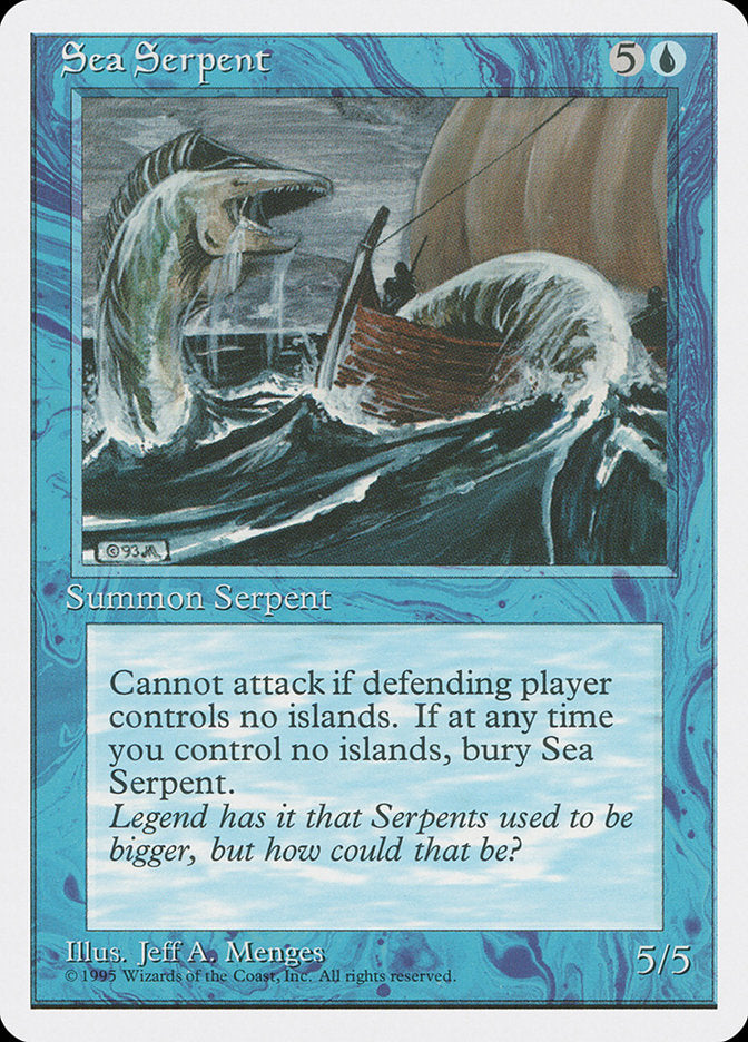 Sea Serpent (98) [Fourth Edition] | Odin's Place