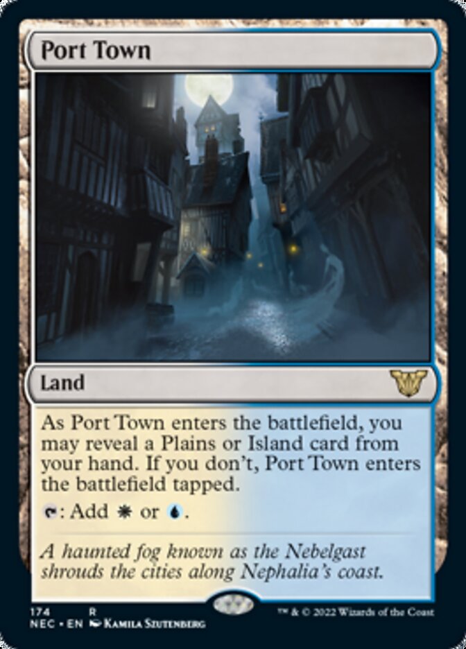 Port Town [Kamigawa: Neon Dynasty Commander] | Odin's Place