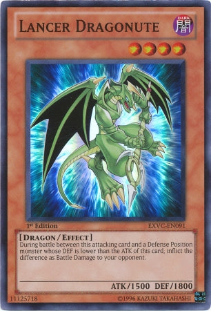 Lancer Dragonute [EXVC-EN091] Super Rare | Odin's Place