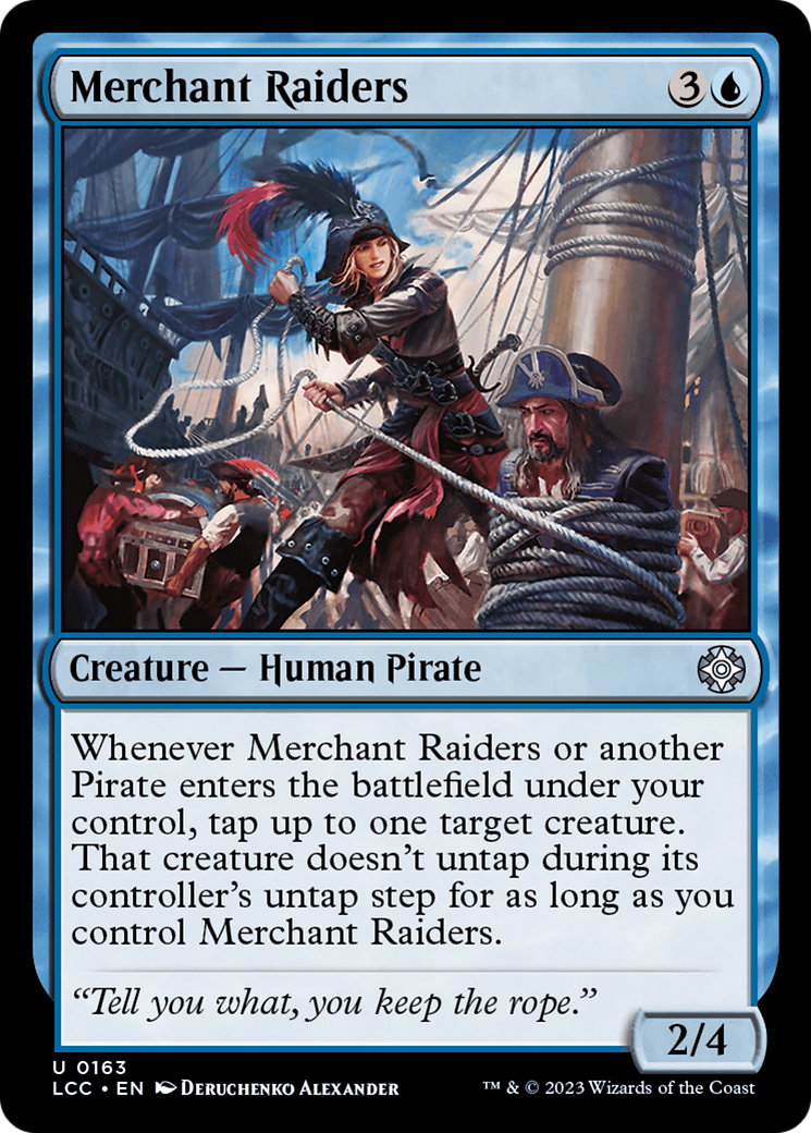 Merchant Raiders [The Lost Caverns of Ixalan Commander] | Odin's Place