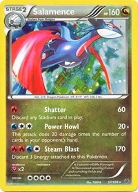 Salamence (57/108) (Cosmos Holo) (Blister Exclusive) [XY: Roaring Skies] | Odin's Place