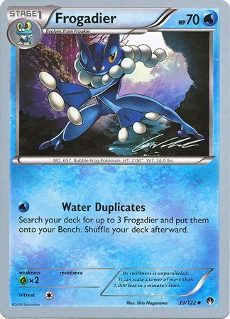 Frogadier (39/122) (Ninja Blitz - Cody Walinski) [World Championships 2016] | Odin's Place