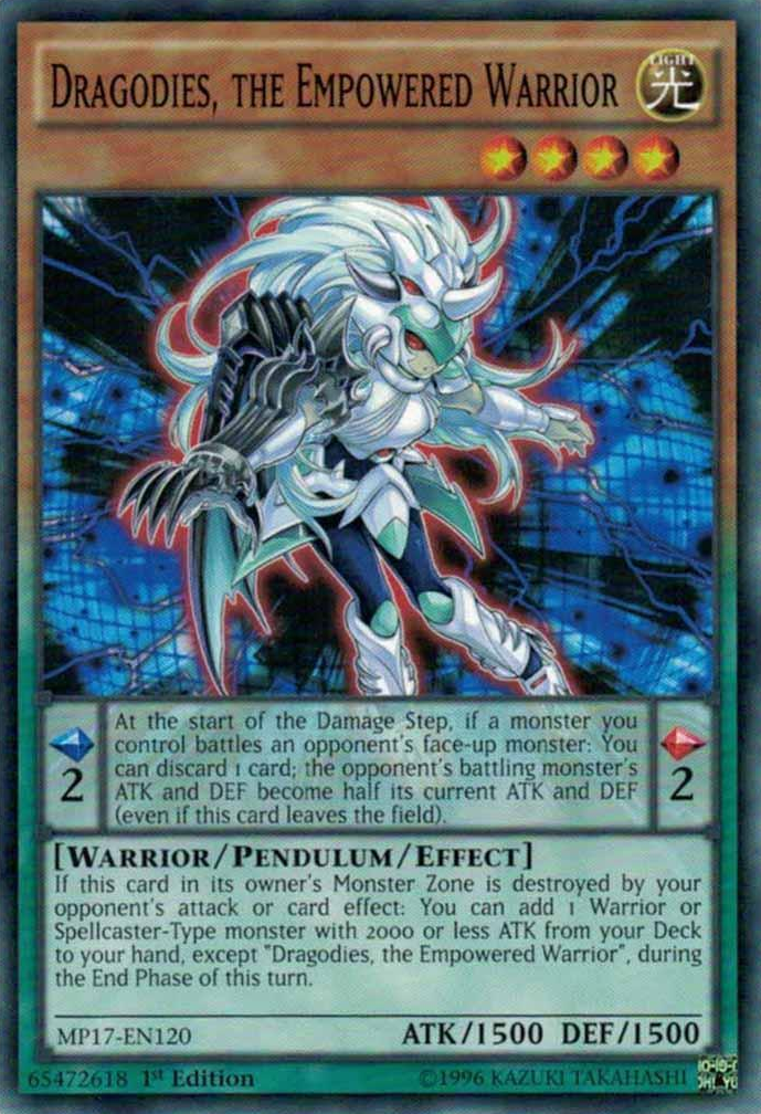 Dragodies, the Empowered Warrior [MP17-EN120] Common | Odin's Place