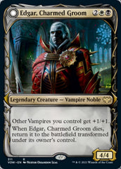 Edgar, Charmed Groom // Edgar Markov's Coffin (Showcase Fang Frame) [Innistrad: Crimson Vow] | Odin's Place