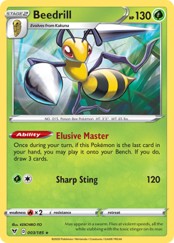 Beedrill (003/185) [Sword & Shield: Vivid Voltage] | Odin's Place