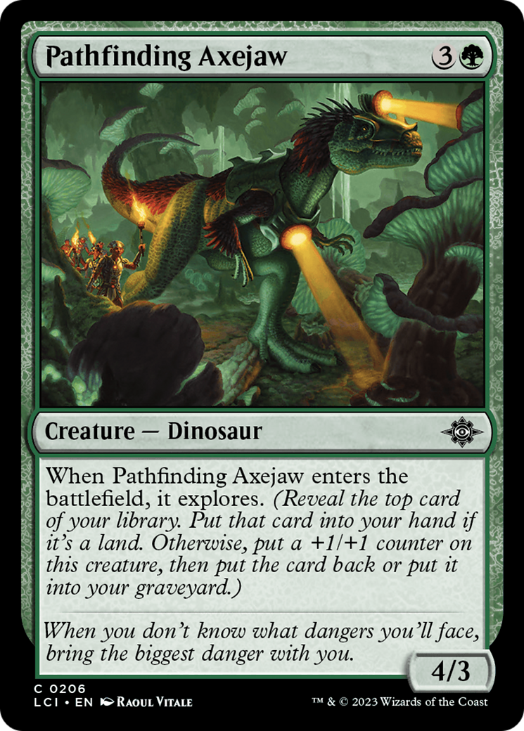 Pathfinding Axejaw [The Lost Caverns of Ixalan] | Odin's Place