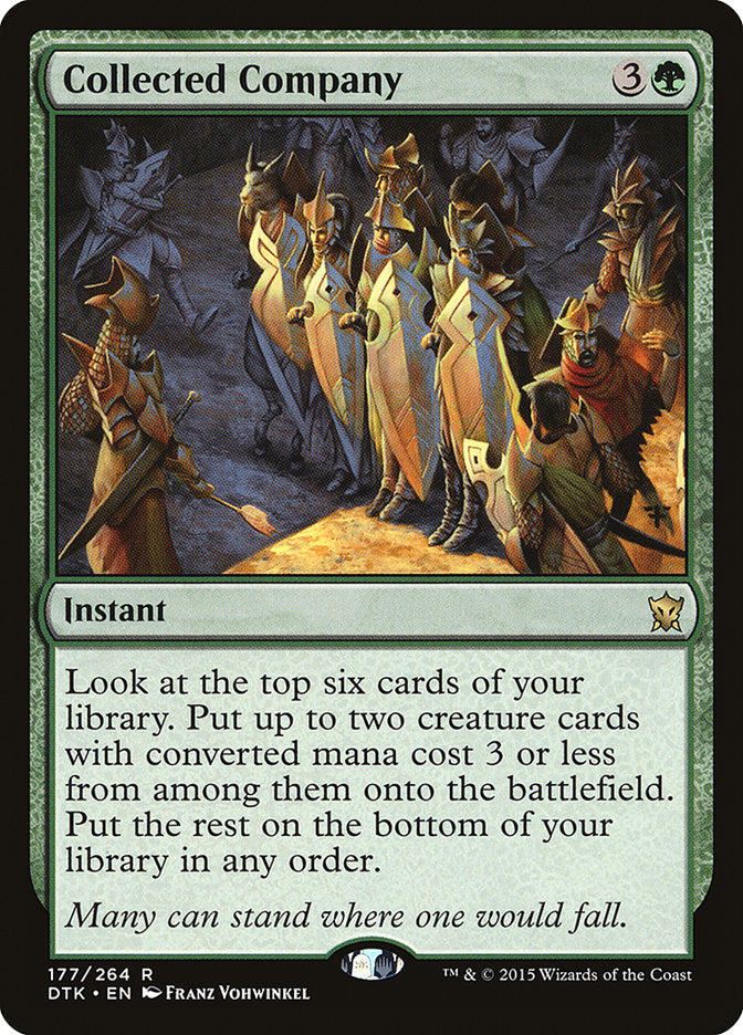 Collected Company (177) [Dragons of Tarkir] | Odin's Place