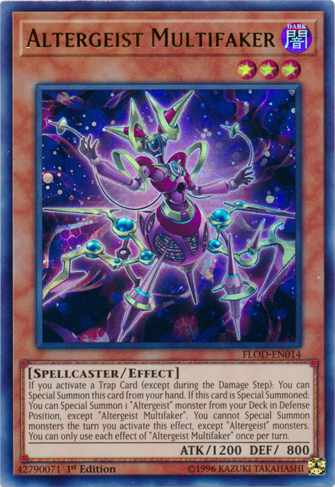 Altergeist Multifaker [FLOD-EN014] Ultra Rare | Odin's Place