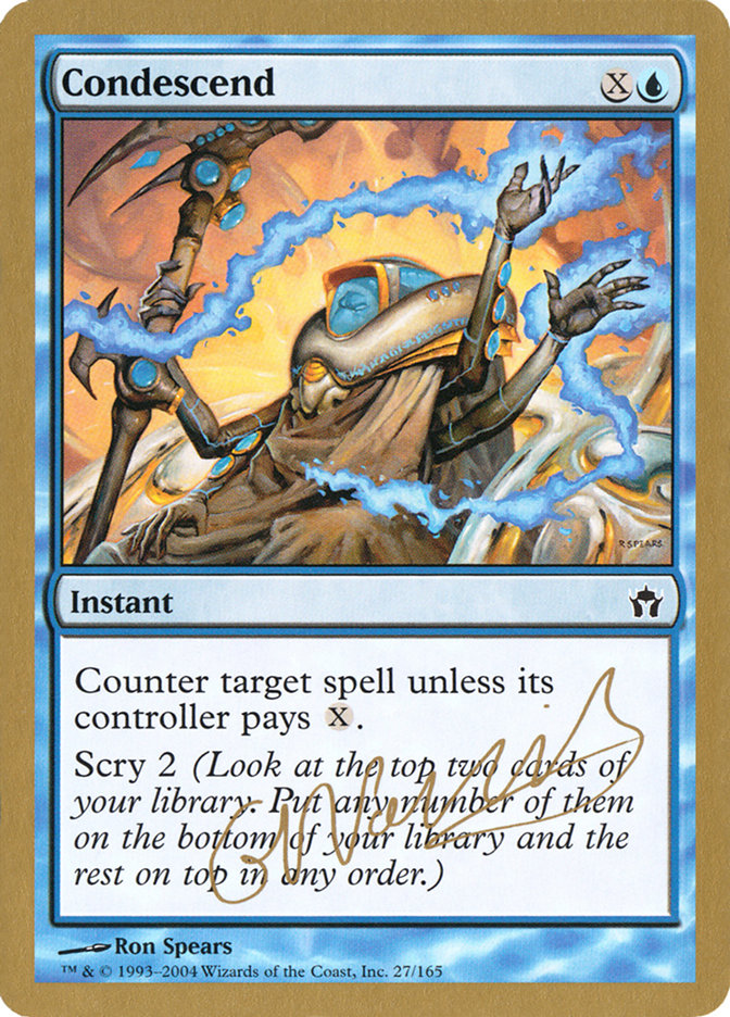 Condescend (Gabriel Nassif) [World Championship Decks 2004] | Odin's Place