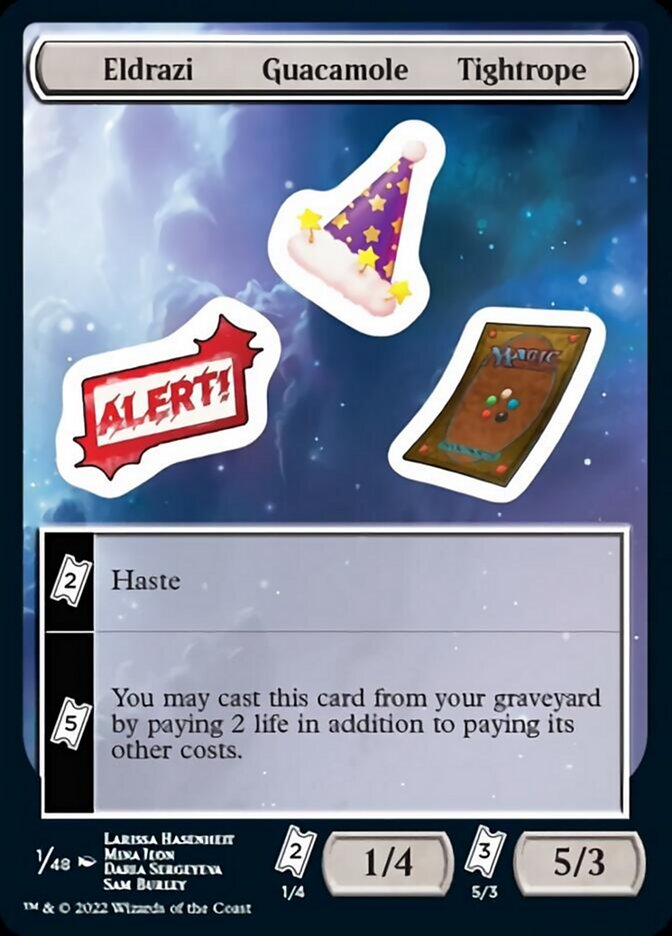Eldrazi Guacamole Tightrope [Unfinity Stickers] | Odin's Place