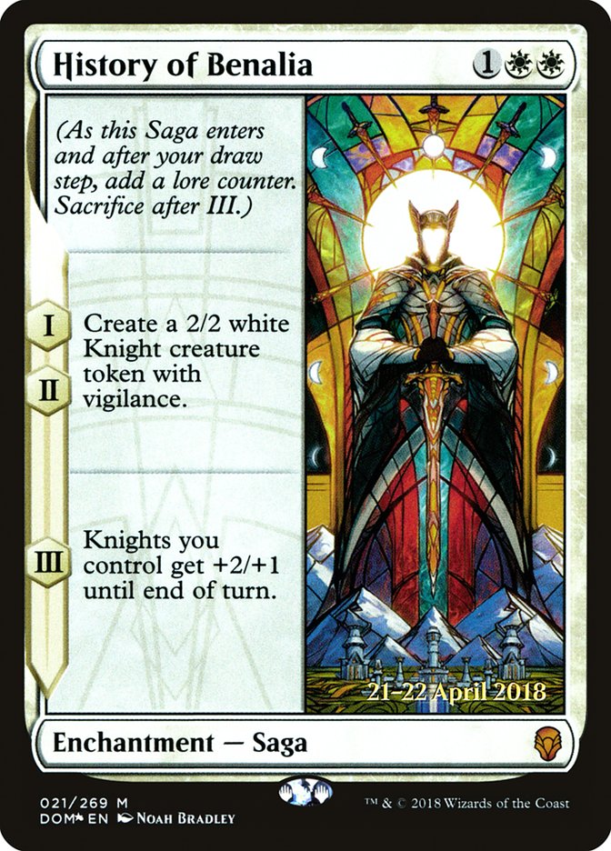 History of Benalia (21) [Dominaria Prerelease Promos] | Odin's Place