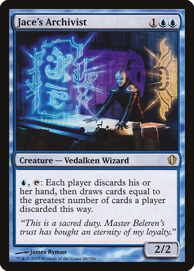 Jace's Archivist (48) [Commander 2013] | Odin's Place