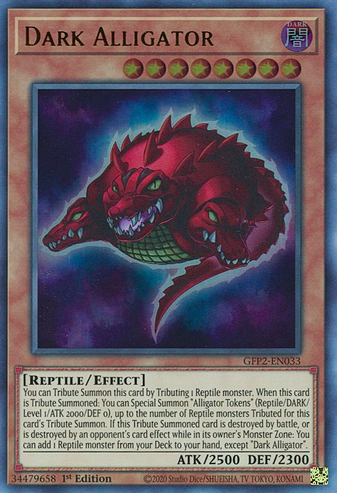Dark Alligator [GFP2-EN033] Ultra Rare | Odin's Place