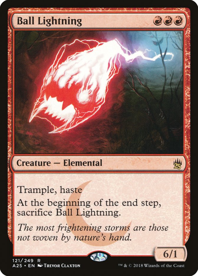 Ball Lightning (121) [Masters 25] | Odin's Place