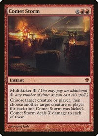 Comet Storm (Oversized) [Oversize Cards] | Odin's Place