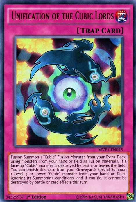 Unification of the Cubic Lords [MVP1-EN045] Ultra Rare | Odin's Place