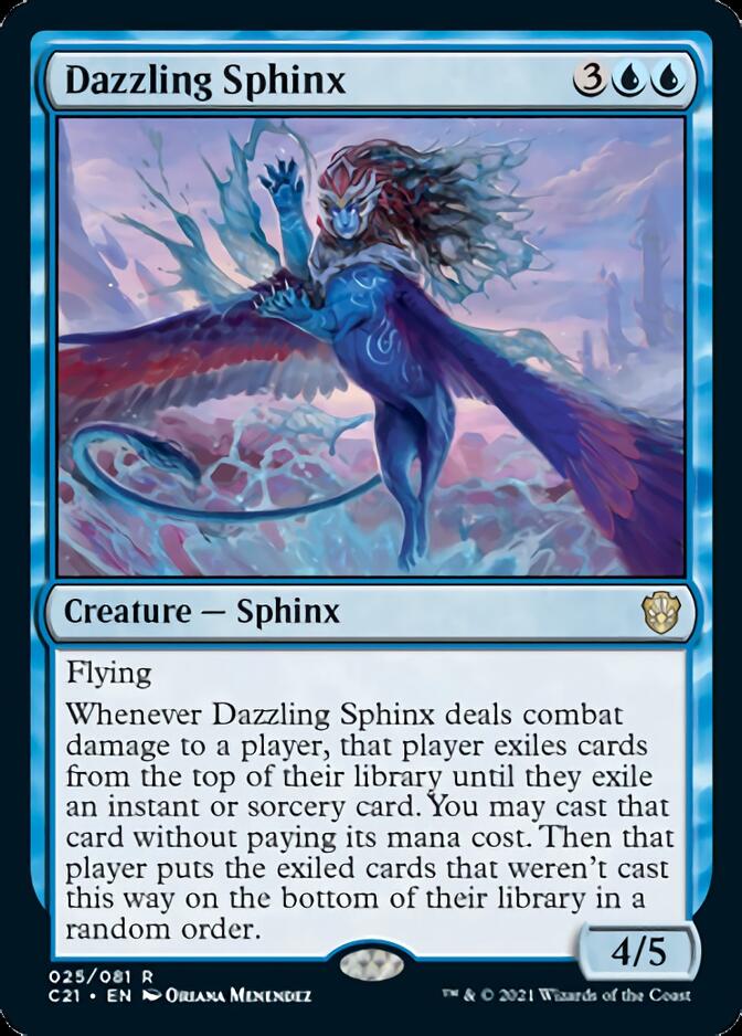Dazzling Sphinx [Commander 2021] | Odin's Place