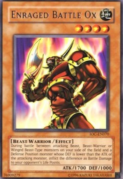 Enraged Battle Ox [IOC-EN070] Rare | Odin's Place