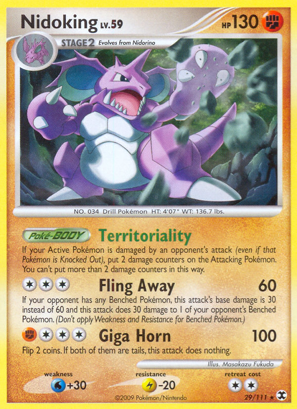 Nidoking (29/111) [Platinum: Rising Rivals] | Odin's Place