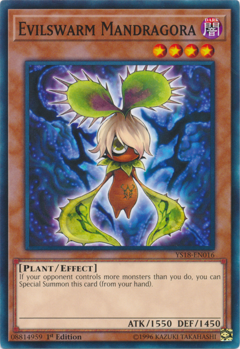 Evilswarm Mandragora [YS18-EN016] Common | Odin's Place