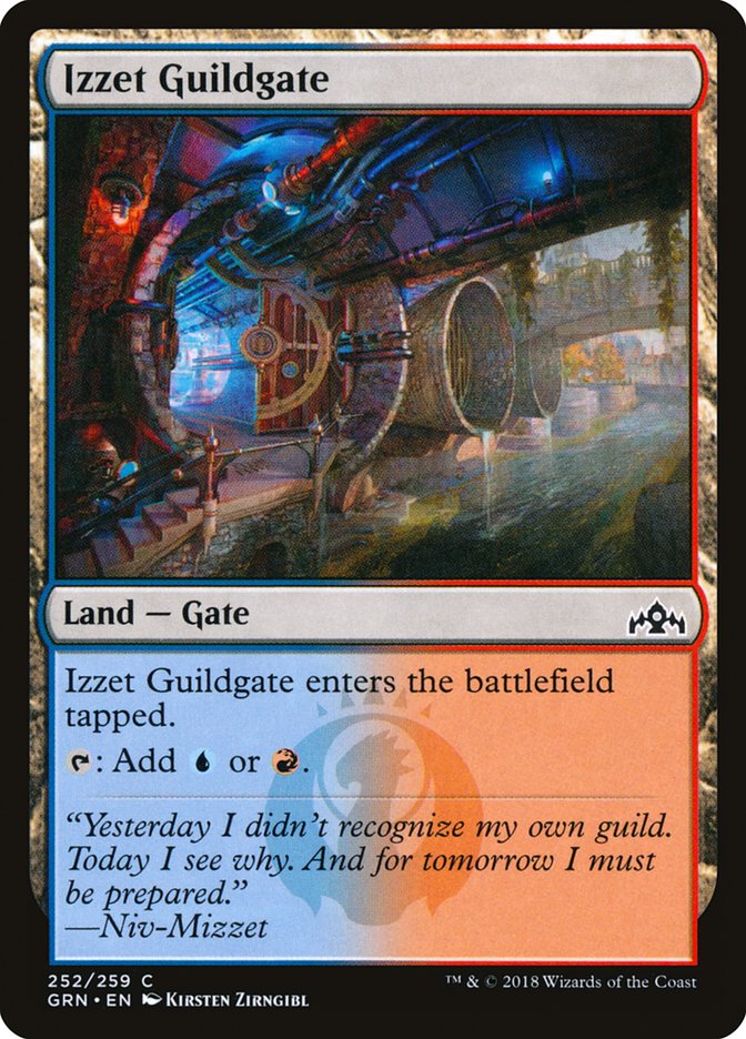 Izzet Guildgate (252/259) [Guilds of Ravnica] | Odin's Place