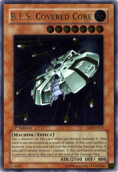 B.E.S. Covered Core (UTR) [SOI-EN013] Ultimate Rare | Odin's Place