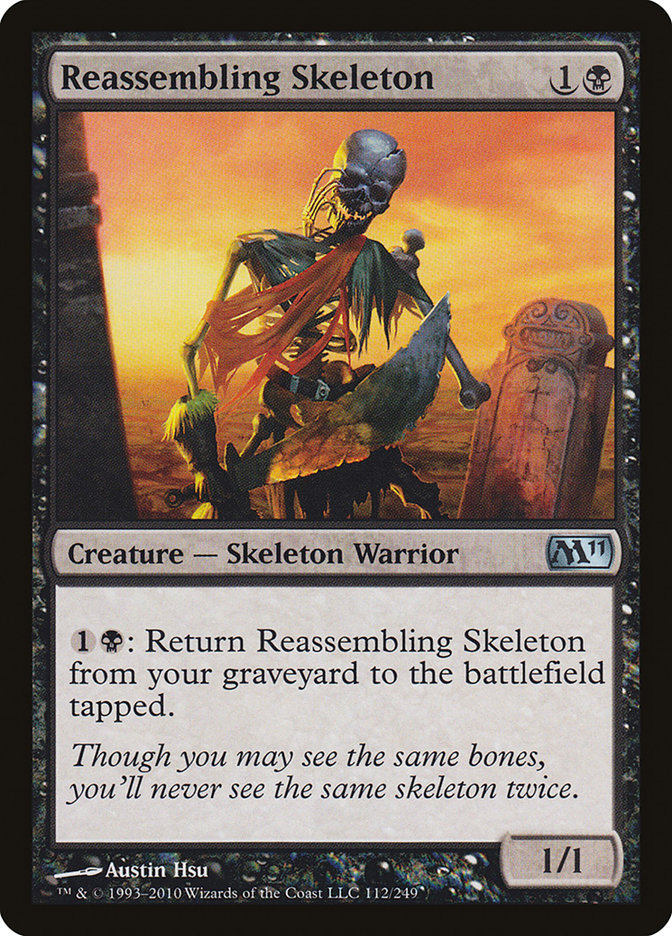 Reassembling Skeleton (112) [Magic 2011] | Odin's Place