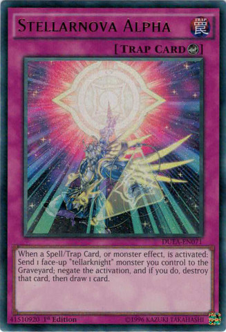 Stellarnova Alpha [DUEA-EN071] Ultra Rare | Odin's Place