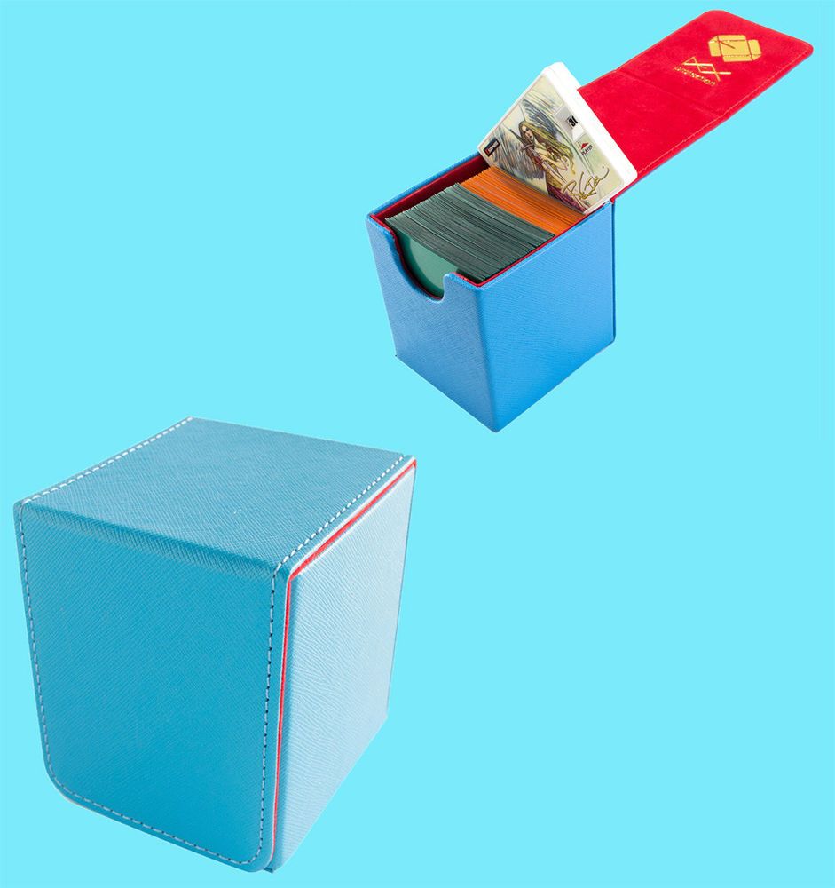 DEX Creation Small Deck Box Blue | Odin's Place