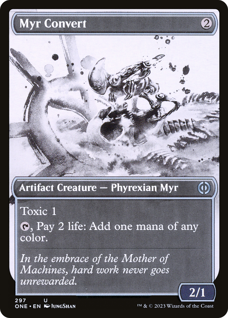 Myr Convert (Showcase Ichor) [Phyrexia: All Will Be One] | Odin's Place