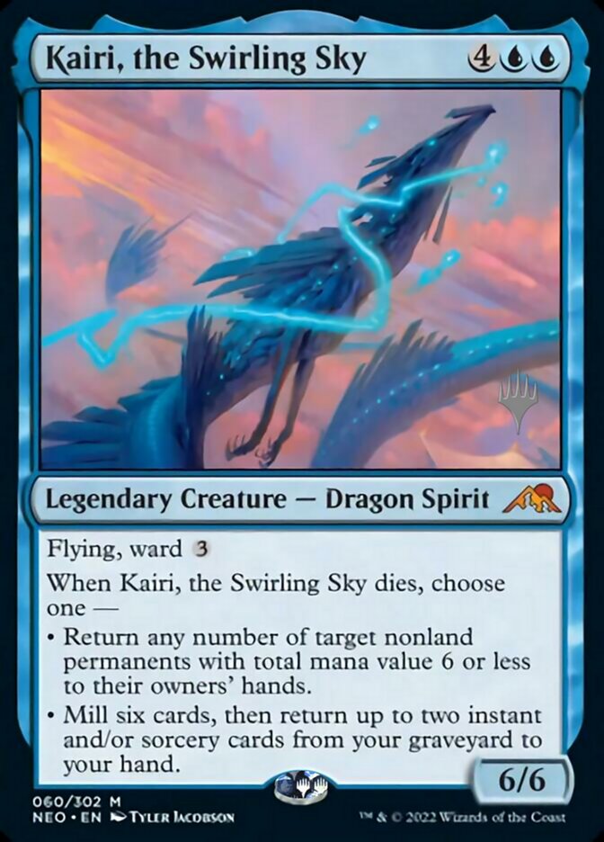 Kairi, the Swirling Sky (Promo Pack) [Kamigawa: Neon Dynasty Promos] | Odin's Place