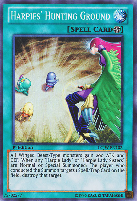 Harpies' Hunting Ground [LCJW-EN102] Super Rare | Odin's Place